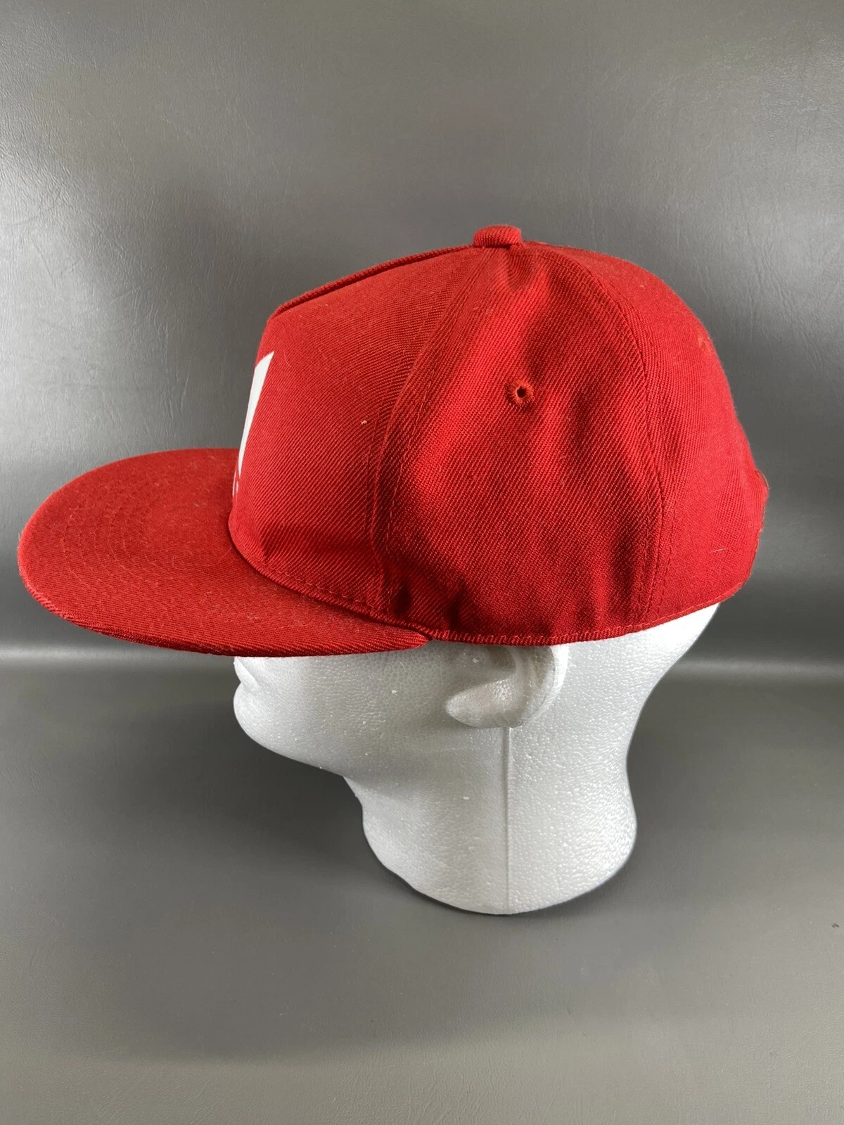Red Snapback BTS Cap