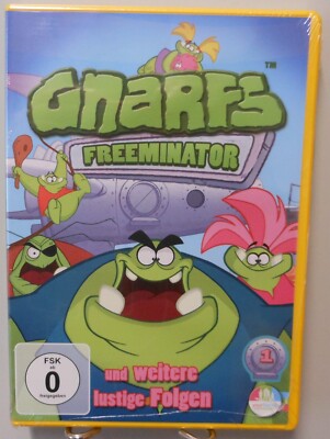 DVD Kinder Gnarfs Freeminator Zeichentrick Spaß 10 Folgen Steinzeit Weltall T223