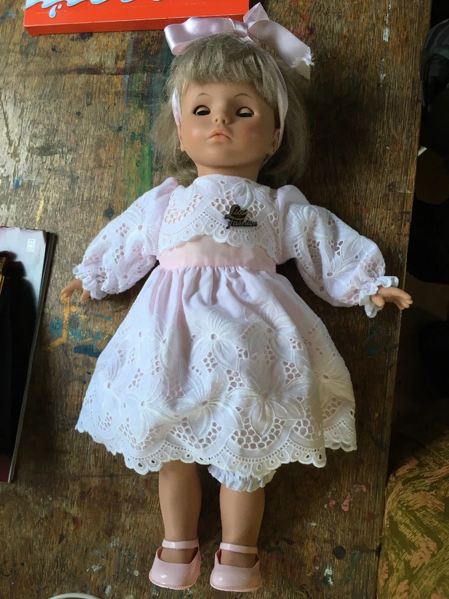 Retro Lissi Doll 20 Blonde Blue Opening Eyes Lissi Dress Handmade