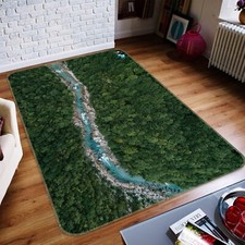 3D Woods Creek O2208 Game Rug Mat Elegant Photo Carpet Mat Eve 2023