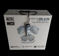 Altec Lansing Nanobuds Sport, Truly Wireless Earbuds, ICE Blue 