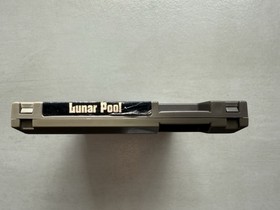 Nintendo NES  Lunar Pool.  Modul+Schuber