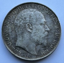 1907 Edward VII Silver Florin Coin