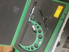 Insize 200-225 Digital OD Micrometre with Setting Standard - Never Used In Box