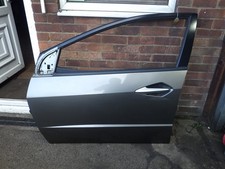 Honda Civic MK8 2006 5dr Nearside N/S Passengers Front Door Silver (NH701M) HC57