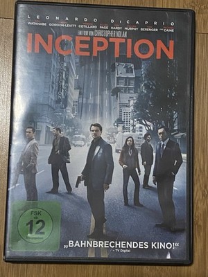 Inception DVD - Leonardo DiCaprio, Thriller, FSK 12,Gut