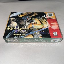 Killer Instinct Gold (Nintendo 64 N64) CIB Complete Original Shrink Wrap, Open