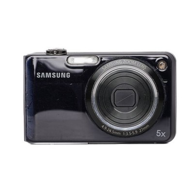 Samsung VLUU PL150 コンデジ デジカメラ 5倍ズーム Samsung VLUU PL150 Digital Camera Black Tested Working w/ Case