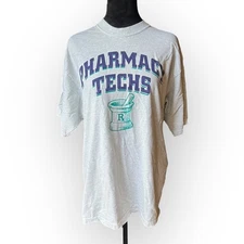 Vintage Pharmacy Techs "If you won't swallow it, We know other routes" T Size L