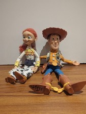 Disney Toy Story Woody & Jessie Talking Dolls -  Disney Pixar WORKING. 271