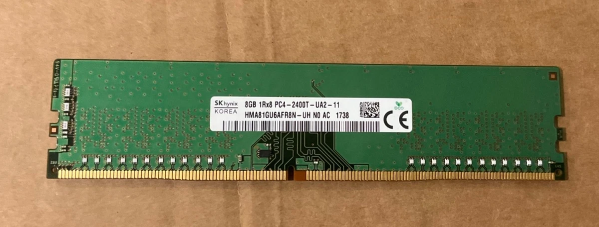 Hynix PC4-19200 (DDR4-2400) Bus Speed Computer RAM 8 GB Total