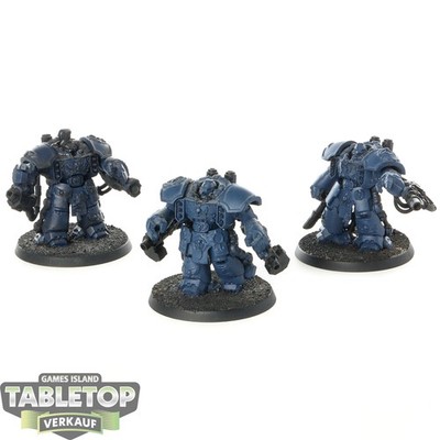 Space Marines - 3 Centurion Devastator Squad - teilweise bemalt