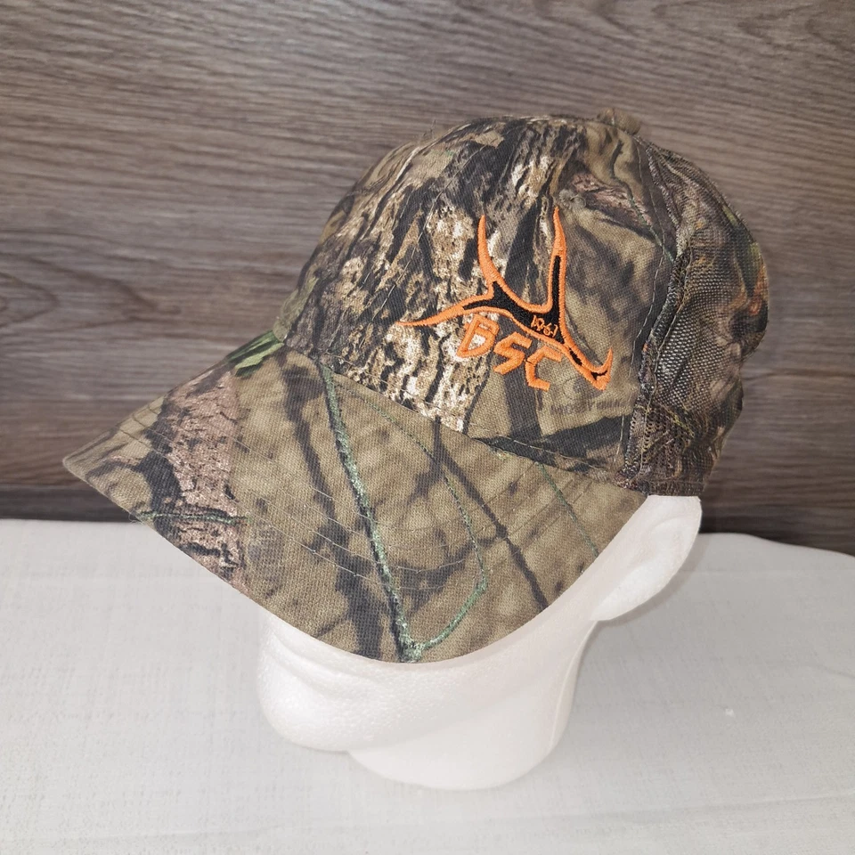 Mossy Oak BSC 1961 Camo Mesh Strapback Hat, Hunting, Outdoors - Image 4 of 4