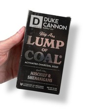 Duke Cannon Big Ass Lump Of Coal Big Brick of Soap for Men 10 oz Made In USA