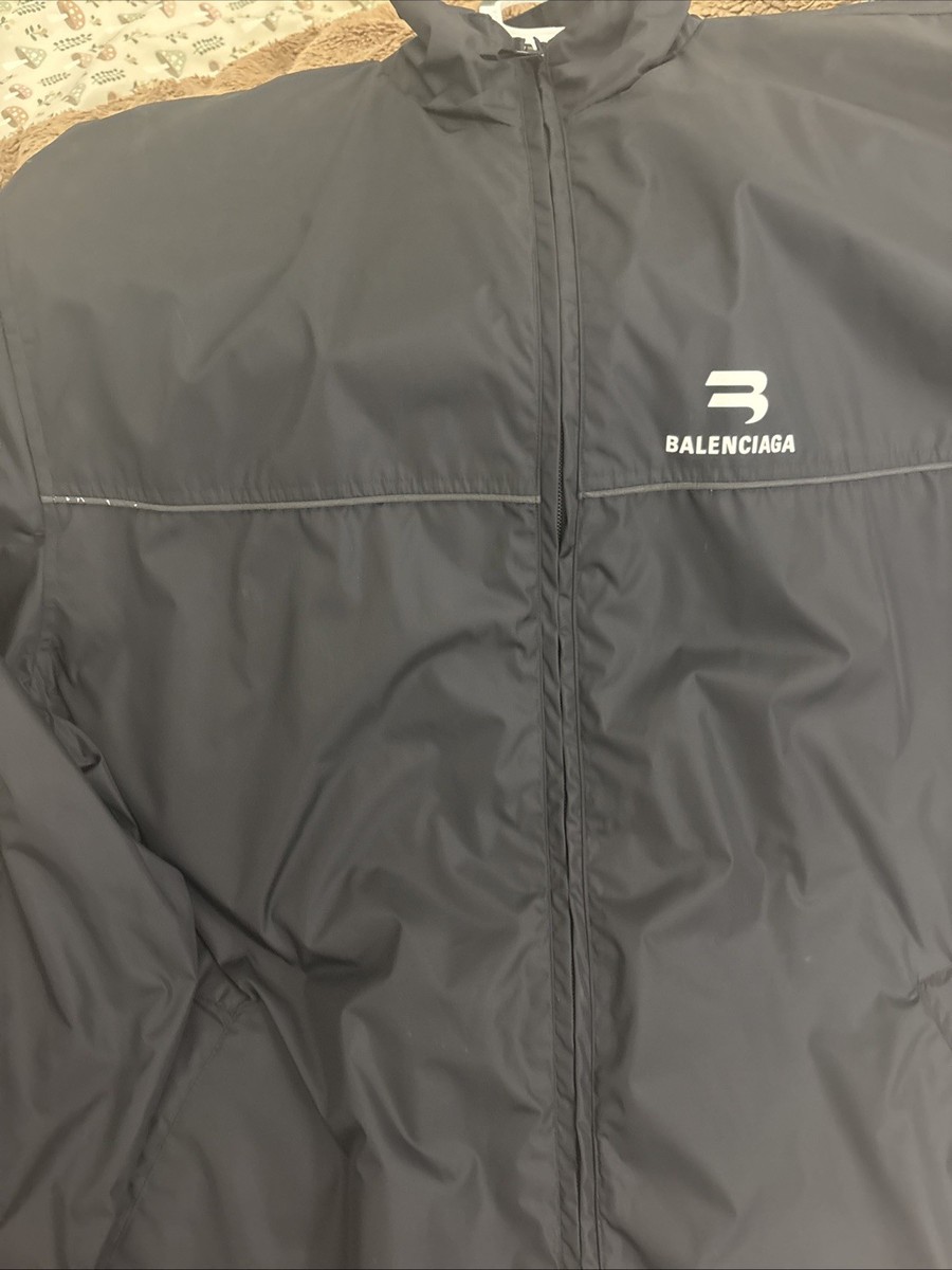 Balenciaga ACTIVEWEAR Double Hook Sporty B Track Jacket | eBay