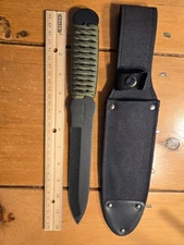 Large (12 inch) Long "Cold Steel" Throwing Knife - Unused