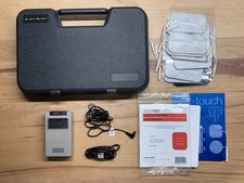 Excellent TENS 7000 Digital Pain Management Unit. Case Pads  Instructions Works