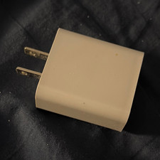 Dual Port Wall Charger Power Adapter, White, USB-A  USB-C, Plug-In