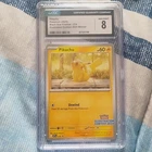 CGC 8 Pikachu Promo Illustration Contest 2024 SV #214 2025 English Regular