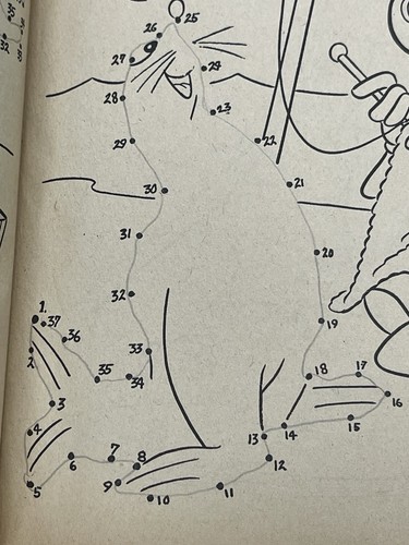 Walt Disney’s Dot To Dot Mickey And His Friends Coloring Book - Picture 2 of 15