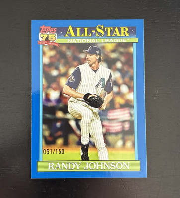 2026 Topps Series 2 1991 Baseball All-Stars - Randy Johnson #91AS-20 Blue /150