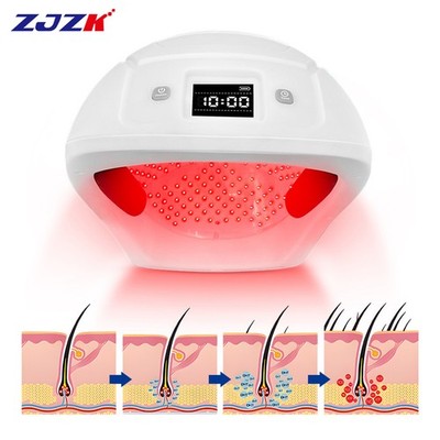 LLLT Laser Hair Growth Helmet with 448 Diodes 650nm Red Light Therapy Hair Loss