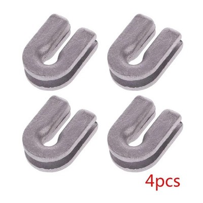 4er Set Aluminium Trimmerkopf Ösen kompatibel mit für T25 T35 T35X P25