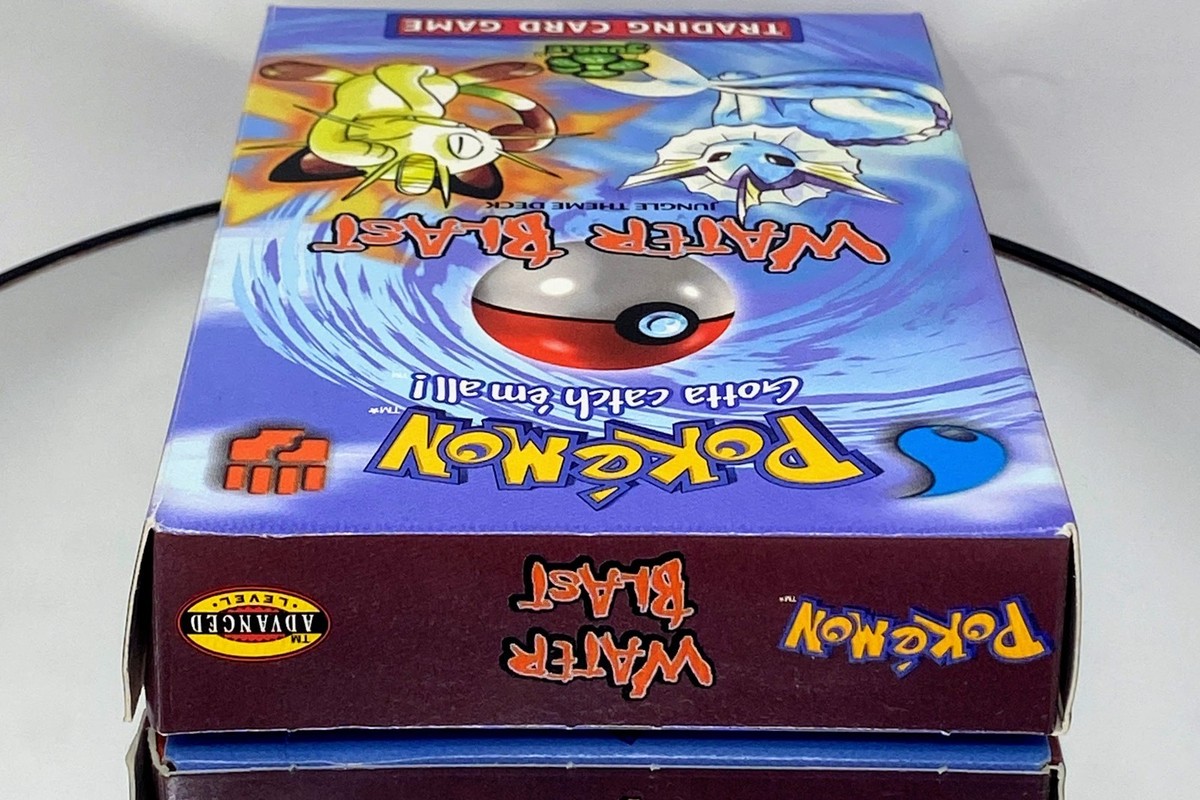 Pokémon TCG Jungle Water Blast Theme Deck - Open Box - 59/60 No