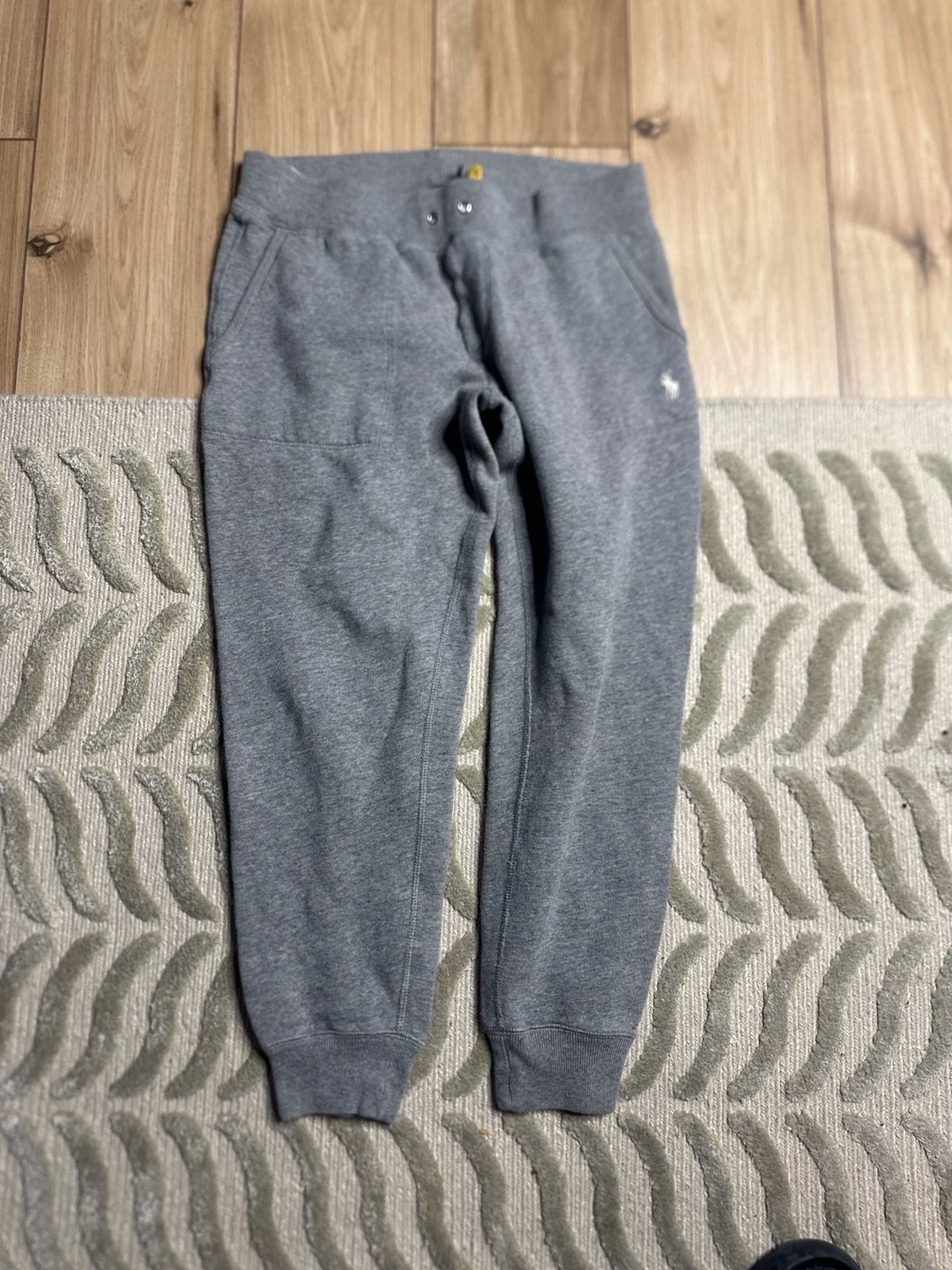 Polo Ralph Lauren Women's Heather Grey Spa Terry Joggers Size Medium