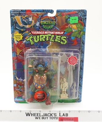 Savage Leo Warriors of the Forgottten Sewer TMNT 1994 Playmates NEW SEALED