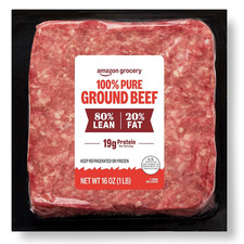 , Ground Beef, 80% Lean/20% Fat, 1 Lb