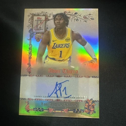2025 Topps Signature Adou Thiero Base (RAW)