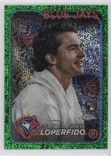 2024 Topps Chrome Update Green Speckle Refractor 72/99 Joey Loperfido 05k6