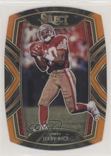 2020 Panini Select Club Level Orange Prizm Die-Cut Jerry Rice #220 HOF 0fc3