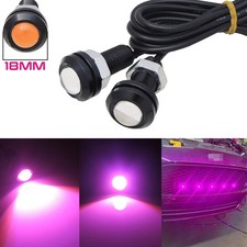 2pcs Pink Purple Led Car Motorcycle Truck Drl Underbody Tail Front Grille Lights 2pcs Pink Purple Led Car Motorcycle Truck Drl Underbody Tail Front Grille Lights
