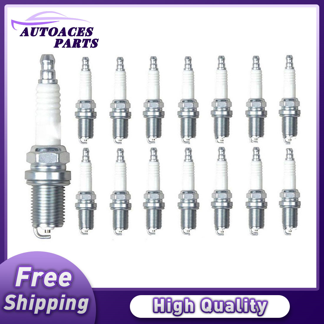 Champion Spark Plug 16pcs Spark Plug for Ram 1500 2011-2014 2015 2016 2017 2018