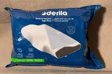 DERILA® Memory Foam Cervical Neck Pillow. Ergonomic Pillow for Sleeping, New