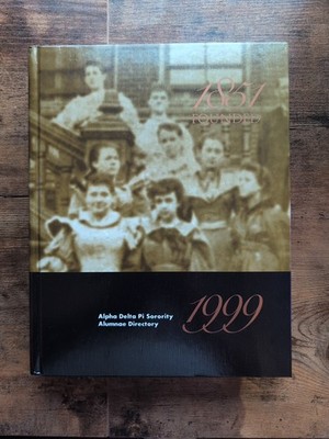 Alpha Delta Pi, Alumnae Directory, 1999 - Hardback, Excellent
