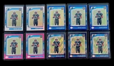2024 Donruss Optic Football Xavier Legette Rated Rookie RC Lot (10) Panthers
