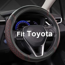 Customized Steering Wheel Cover For Toyota Rav4 Corolla Camry Highlander