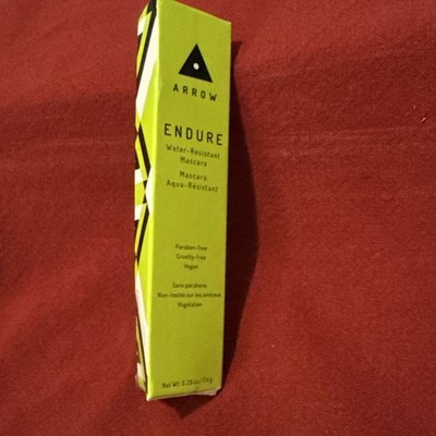 Arrow Endure Mascara Water Resistant, Vegan,  Paraben & Cruelty-Free .26 oz 