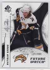 2008-09 SP Authentic Future Watch 117/999 Nathan Gerbe #173 0a4