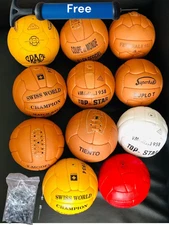 Historical Ball Set 11 Pieces FIFA World Cup 1930 1966 in Leather Size 1