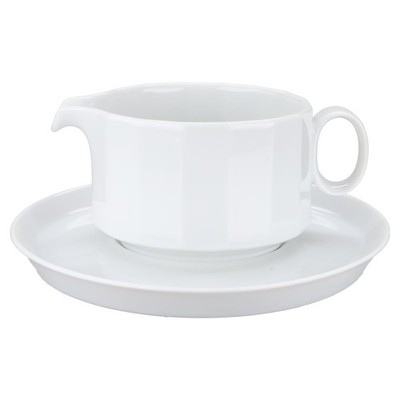 Buttersauciere 2-teilig Rosenthal Polygon weiß