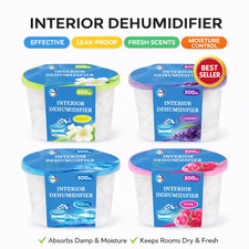 500ml Interior Dehumidifier Moisture Absorber Damp Mould Condensation Remover