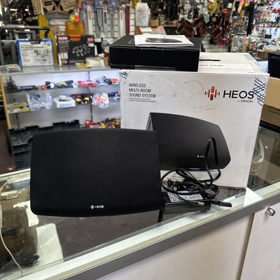 Denon HEOS 5 Wireless Speaker Black / Please Read Description