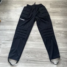 Reusch Soccer Goalkeeper Padded Pants Size AS Adult Small Color Black NWOT