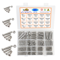 Muttern Und Schrauben Set M3 M4 M5 M6 304 Edelstahl Flachkopf Kreuz Schrauben Mu