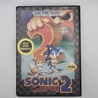 Sonic the Hedgehog 2 Sega Genesis NOT FOR RESALE Authentic Case Variant