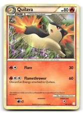 Quilava HeartGold SoulSilver 49/123 LP Pokemon on eBay
